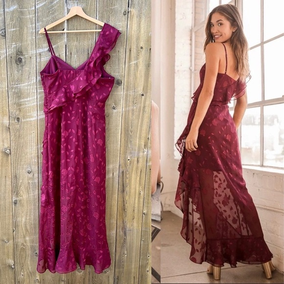 Lulus - ‘Forever Be’ Ruffle Dress - Picture 2 of 8